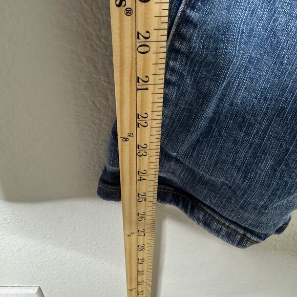 Torrid 18S Boyfriend Straight Distressed Vintage Stretch Jeans Medium Wash - Picture 6 of 12